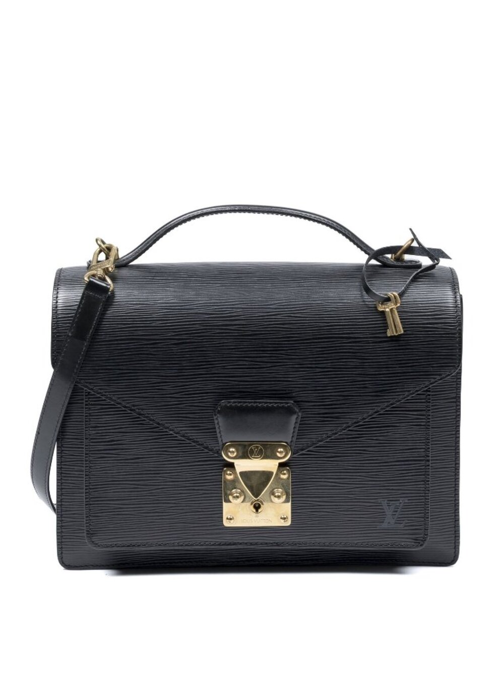 Louis Vuitton Monceau Black Epi